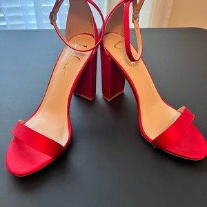 Red high heels